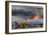 Rainbow and Storm Clouds over the Lake, Mono Lake, California, USA-Jaynes Gallery-Framed Photographic Print