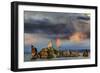 Rainbow and Storm Clouds over the Lake, Mono Lake, California, USA-Jaynes Gallery-Framed Photographic Print