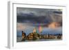 Rainbow and Storm Clouds over the Lake, Mono Lake, California, USA-Jaynes Gallery-Framed Photographic Print