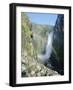 Rainbow and Voringsfossen Waterfall, Hardanger Region, Norway, Scandinavia, Europe-Gavin Hellier-Framed Photographic Print