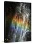 Rainbow and Water Falls-null-Stretched Canvas