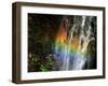 Rainbow and Water Falls-null-Framed Photographic Print