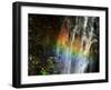 Rainbow and Water Falls-null-Framed Photographic Print