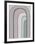 Rainbow Archway II-Eva Watts-Framed Art Print