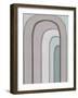 Rainbow Archway II-Eva Watts-Framed Art Print