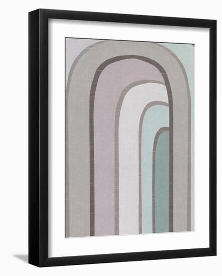 Rainbow Archway II-Eva Watts-Framed Art Print