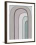 Rainbow Archway II-Eva Watts-Framed Art Print