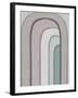 Rainbow Archway II-Eva Watts-Framed Art Print