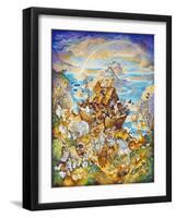 Rainbow Ark-Bill Bell-Framed Giclee Print