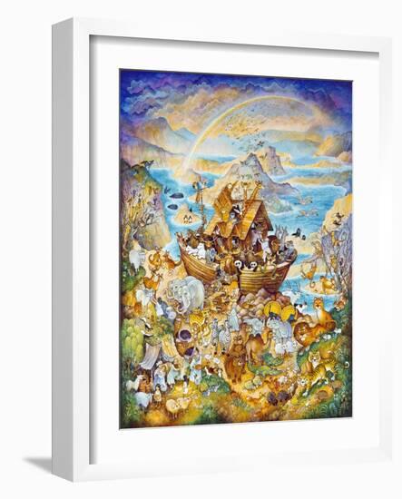 Rainbow Ark-Bill Bell-Framed Giclee Print