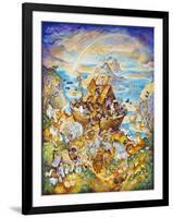 Rainbow Ark-Bill Bell-Framed Giclee Print