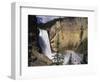 Rainbow at Lower Yellowstone Falls-James Randklev-Framed Photographic Print