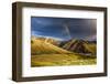 Rainbow at Sunset over Hellgate Canyon in Missoula, Montana-James White-Framed Photographic Print