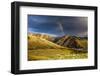 Rainbow at Sunset over Hellgate Canyon in Missoula, Montana-James White-Framed Photographic Print