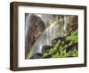 Rainbow at the Base of Bridal Veil Falls, Yosemite National Park, California, USA-Christopher Talbot Frank-Framed Photographic Print