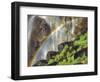 Rainbow at the Base of Bridal Veil Falls, Yosemite National Park, California, USA-Christopher Talbot Frank-Framed Photographic Print