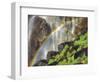 Rainbow at the Base of Bridal Veil Falls, Yosemite National Park, California, USA-Christopher Talbot Frank-Framed Photographic Print