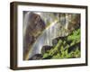 Rainbow at the Base of Bridal Veil Falls, Yosemite National Park, California, USA-Christopher Talbot Frank-Framed Photographic Print