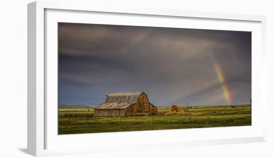 Rainbow Barn-Dan Ballard-Framed Photographic Print