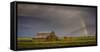 Rainbow Barn-Dan Ballard-Framed Stretched Canvas