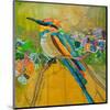 Rainbow Bee Eater-null-Mounted Art Print