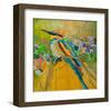 Rainbow Bee Eater-null-Framed Art Print