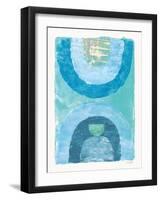 Rainbow Blue II-Courtney Prahl-Framed Art Print