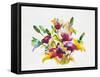 Rainbow Bouquet 2-Paulo Romero-Framed Stretched Canvas