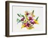 Rainbow Bouquet 2-Paulo Romero-Framed Art Print