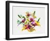 Rainbow Bouquet 2-Paulo Romero-Framed Art Print