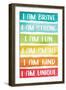 Rainbow Brave 1-Kimberly Allen-Framed Art Print