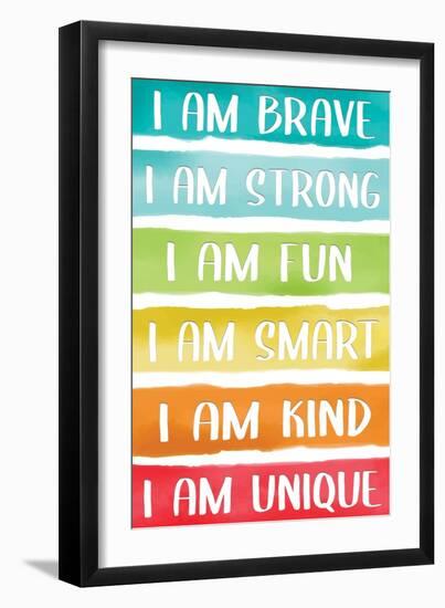 Rainbow Brave 1-Kimberly Allen-Framed Art Print