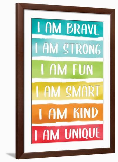 Rainbow Brave 1-Kimberly Allen-Framed Art Print