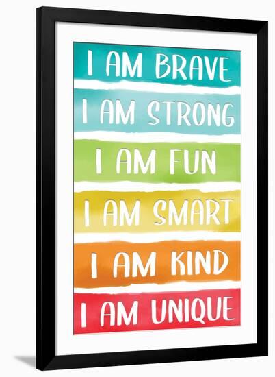 Rainbow Brave 1-Kimberly Allen-Framed Art Print