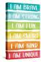 Rainbow Brave 1-Kimberly Allen-Stretched Canvas