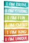 Rainbow Brave 1-Kimberly Allen-Stretched Canvas