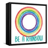 Rainbow Brave 2-Kimberly Allen-Framed Stretched Canvas