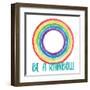 Rainbow Brave 2-Kimberly Allen-Framed Art Print