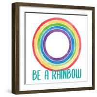 Rainbow Brave 2-Kimberly Allen-Framed Art Print