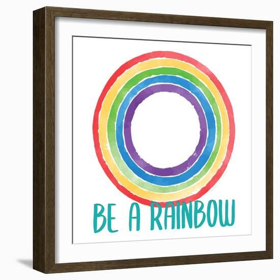 Rainbow Brave 2-Kimberly Allen-Framed Art Print