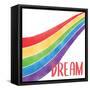 Rainbow Brave 4-Kimberly Allen-Framed Stretched Canvas