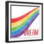 Rainbow Brave 4-Kimberly Allen-Framed Art Print
