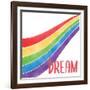 Rainbow Brave 4-Kimberly Allen-Framed Art Print