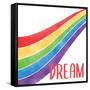 Rainbow Brave 4-Kimberly Allen-Framed Stretched Canvas