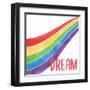 Rainbow Brave 4-Kimberly Allen-Framed Art Print