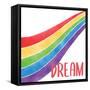 Rainbow Brave 4-Kimberly Allen-Framed Stretched Canvas