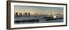 Rainbow Bridge and Tokyo Bay from Odaiba, Tokyo, Japan-Jon Arnold-Framed Photographic Print