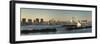 Rainbow Bridge and Tokyo Bay from Odaiba, Tokyo, Japan-Jon Arnold-Framed Photographic Print