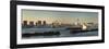 Rainbow Bridge and Tokyo Bay from Odaiba, Tokyo, Japan-Jon Arnold-Framed Photographic Print