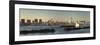 Rainbow Bridge and Tokyo Bay from Odaiba, Tokyo, Japan-Jon Arnold-Framed Photographic Print